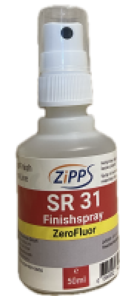 Zipps SR 31 Zerofluor Finishspray -5°C à +5°C 50 ml